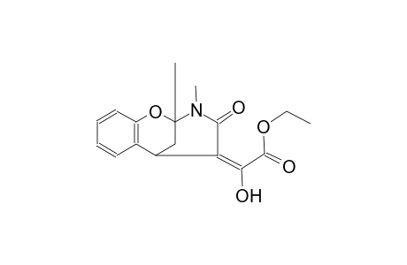 ethyl 2-(2,3-dimethyl-4-oxo-3,4-dihydro-2H-2,6-methanobenzo[g][1,3]oxazocin-5(6H)-ylidene)-2-hydroxyacetate