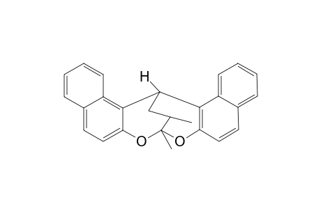 (cis)-8,16-Ethano-18-methyl-16H-dinaphtho[2,1-d,g]-(1,3)-dioxocin