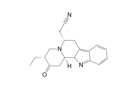 16(R)-cyano-16-decarbomethoxy-19,20(S)-dihydro-15(R)-hydroxypericyclivine