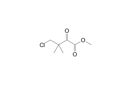 Methyl 4-chloro-3,3-dimethyl-2-oxobutanoate