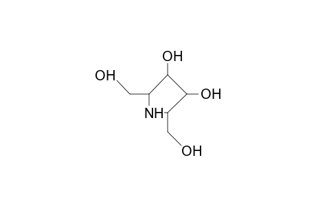 2,5-Dihydroxymethyl-3,4-dihydroxy-pyrrolidine