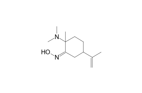 1-(Dimethylamino)-p-menth-8-en-2-one - oxime