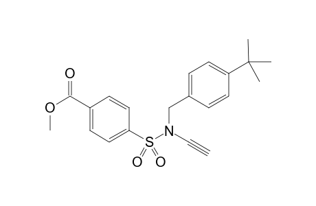 Methyl 4-(N-(4-(tert-butyl)benzyl)-N-ethynylsulfamoyl)benzoate