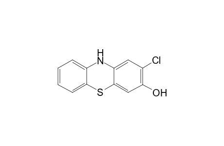 10H-Phenothiazin-3-ol, 2-chloro-