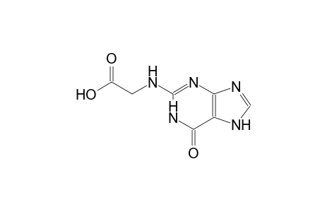 [(6-oxo-6,7-dihydro-1H-purin-2-yl)amino]acetic acid