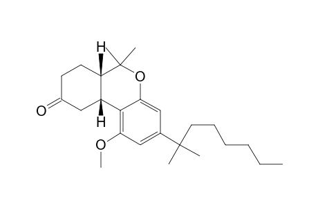 (6aS,10aR)-(-)-1-Methoxy-3-(1,1-dimethylheptyl)-6,6a,7,8,10,10a-hexahydro-6,6-dimethyl-9H-dibenzo[b,d]pyran-9-one