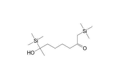 7-Hydroxy-1,7-bis(trimethylsilyl)octanone