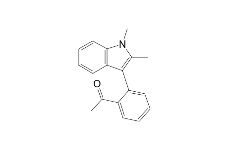 1-[2-(1,2-Dimethyl-1H-indol-3-yl)phenyl]ethanone