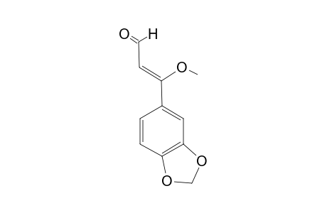 (E)-3-Methoxy-3-(3',4'-methylenedioxyphenyl)-2-propenal