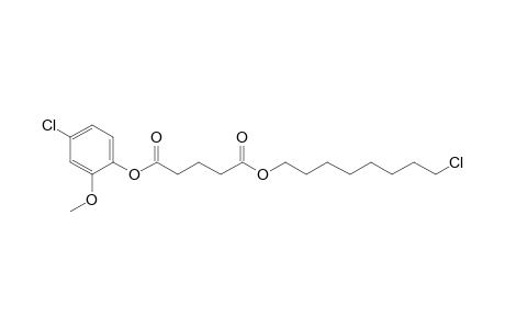 Glutaric acid, 8-chlorooctyl 4-chloro-2-methoxyphenyl ester