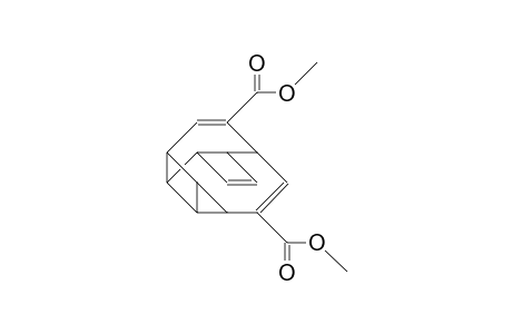 Dimethyl octahydro-1,4-etheno-cyclobuta(C)cyclopropa(3,4)cyclobuta(1,2-A)-cycloheptene-5,7-dicarboxylate