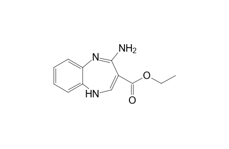 Ethyl 4-amino-1H-1,5-benzodiazepine-3-carboxylate