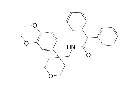 benzeneacetamide, N-[[4-(3,4-dimethoxyphenyl)tetrahydro-2H-pyran-4-yl]methyl]-alpha-phenyl-