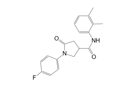 3-pyrrolidinecarboxamide, N-(2,3-dimethylphenyl)-1-(4-fluorophenyl)-5-oxo-