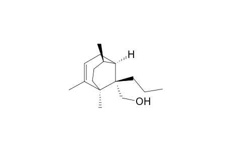 Bicyclo[3.3.1]non-2-ene-9-methanol, 1,2,6-trimethyl-9-propyl-, (endo,anti)-(.+-.)-