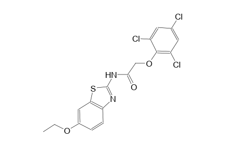 N-(6-ethoxy-1,3-benzothiazol-2-yl)-2-(2,4,6-trichlorophenoxy)acetamide