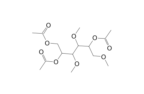 Mannitol, 1,3,4-tri-O-methyl-, triacetate, D-