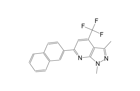 1,3-dimethyl-6-(2-naphthyl)-4-(trifluoromethyl)-1H-pyrazolo[3,4-b]pyridine