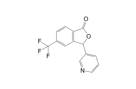 3-(3-pyridinyl)-5-(trifluoromethyl)-3H-isobenzofuran-1-one