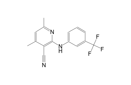 4,6-dimethyl-2-[3-(trifluoromethyl)anilino]nicotinonitrile