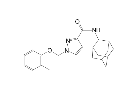 N-(2-adamantyl)-1-[(2-methylphenoxy)methyl]-1H-pyrazole-3-carboxamide