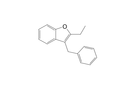 3-Benzyl-2-ethylbenzofuran