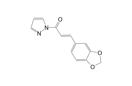 1-[(2E)-3-(1,3-benzodioxol-5-yl)-2-propenoyl]-1H-pyrazole
