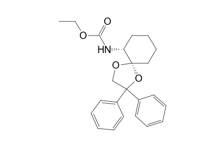 (2R)-2-(Ethoxycarbonylamino)cyclohexanone (1S,2S)-Diphenylethylene Acetal