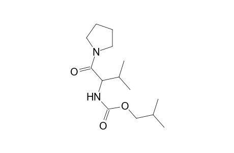 Carbamic acid, [2-methyl-1-(1-pyrrolidinylcarbonyl)propyl]-, 2-methylpropyl ester