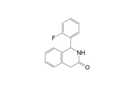 1-(2-fluorophenyl)-2,4-dihydro-1H-isoquinolin-3-one