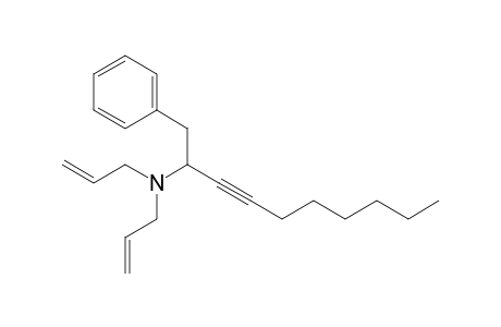 N,N-Diallyl-1-phenyl-3-decyn-2-amine