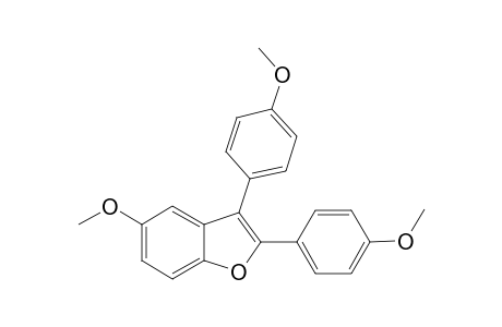 5-Methoxy-2,3-bis(4-methoxyphenyl)benzofuran