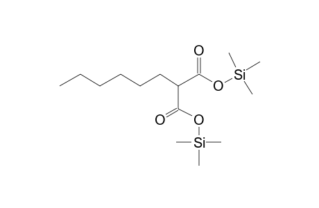 Bis(trimethylsilyl) 2-hexylmalonate