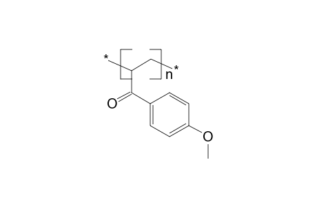 Poly(vinyl 4-methoxyphenyl ketone)