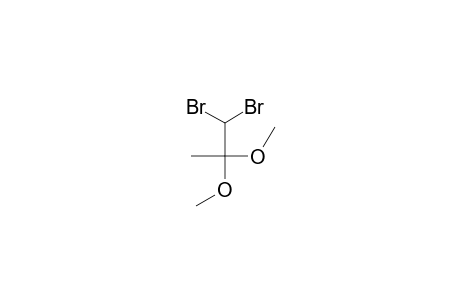1,1-Dibromo-2,2-dimethoxypropane
