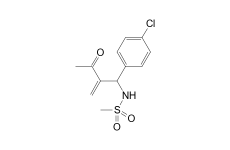 N-[2-Acetyl-1-(4-chlorophenyl)allyl]methanesulfonamide