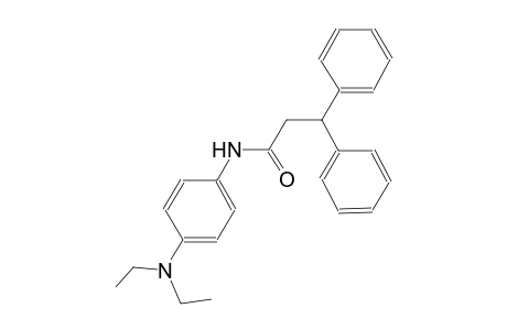 N-[4-(diethylamino)phenyl]-3,3-diphenylpropanamide