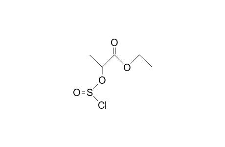 2-Chlorosulfoxyloxy-propanoic acid, ethyl ester