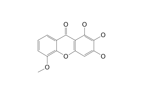 1,2,3-Trihydroxy-5-methoxyxanthone