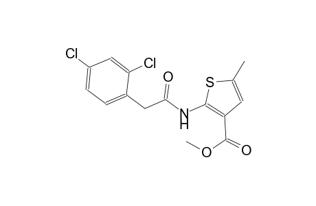methyl 2-{[(2,4-dichlorophenyl)acetyl]amino}-5-methyl-3-thiophenecarboxylate