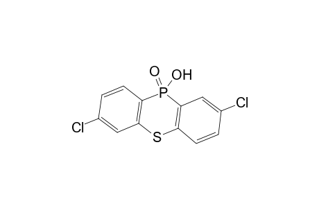10H-Phenothiaphosphine, 2,7-dichloro-10-hydroxy-, 10-oxide