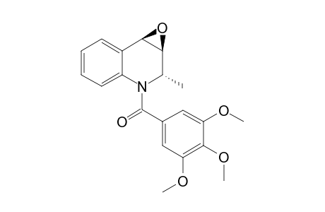 3,4-EPOXY-2-METHYL-1-(3,4,5-TRIMETHOXYBENZOYL)-1,2,3,4-TETRAHYDROQUINOLINE