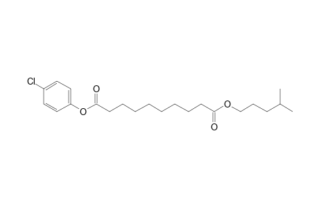 Sebacic acid, 4-chlorophenyl isohexyl ester