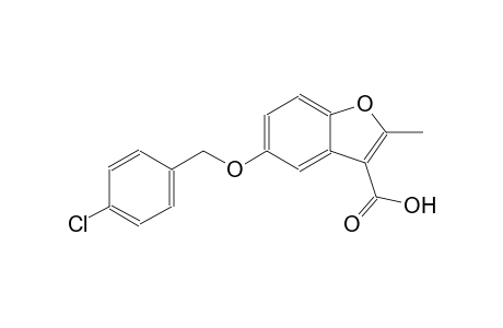 5-[(4-chlorobenzyl)oxy]-2-methyl-1-benzofuran-3-carboxylic acid