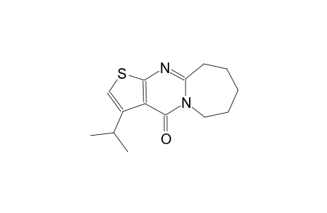 3-isopropyl-7,8,9,10-tetrahydrothieno[2',3':4,5]pyrimido[1,2-a]azepin-4(6H)-one