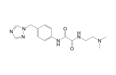 ethanediamide, N~1~-[2-(dimethylamino)ethyl]-N~2~-[4-(1H-1,2,4-triazol-1-ylmethyl)phenyl]-