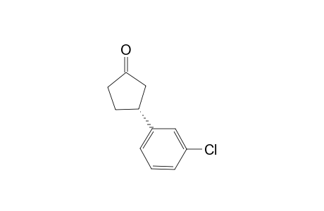 (R)-3-(3-Chlorophenyl)cyclopentanone