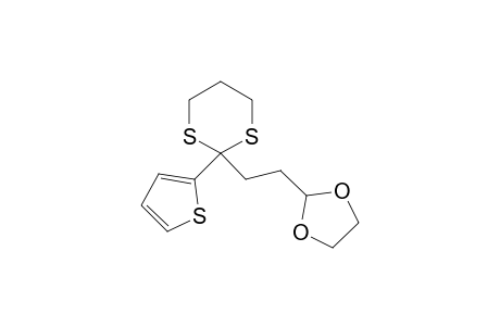 2-[2'-(2''-<2''-Thienyl.>-1",3"-dithian-2"-yl)ethyl]-1,3-dioxolane