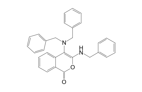 3-(Benzylamino)-4-(dibenzylamino)-1H-2-benzopyran-1-one