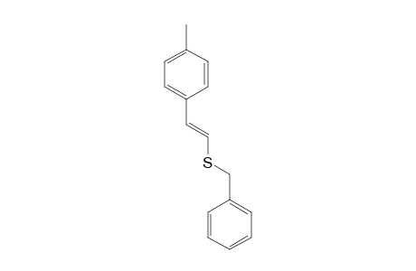 (E)-Benzyl(4-methylstyryl)sulfane